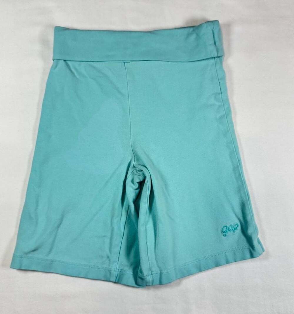 BabyGap Y2K gaucho pants  18-24 Months Turquoise Cotton
